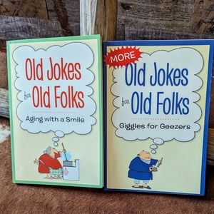 2 Paperback Bundle Old Jokes For Old People and Old Folks